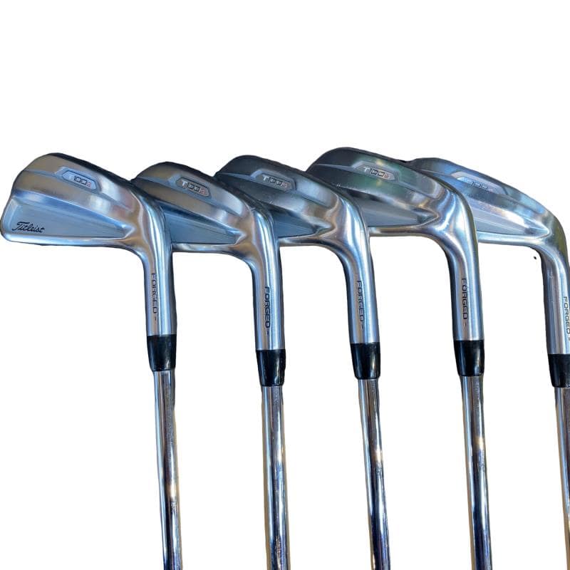 【中古】 タイトリスト Titleist T100S(2021) 5S アイアンセット IR 純正特注シャフト (フレックスS) メンズ 男性用 右利き 右用 Cランク ゴルフクラブ