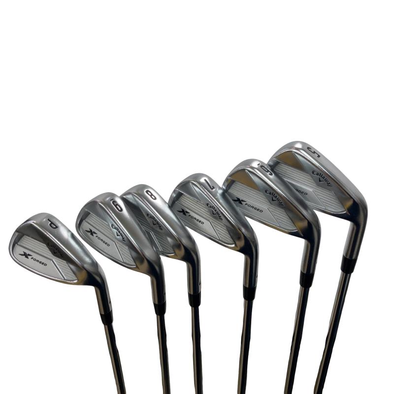【中古】 キャロウェイ X FORGED(2018) 6S アイアン書き割り IR Dynamic Gold (フレックスS) メンズ 成人男性用 右利き 右用 D序列付ける ゴルフ野球クラブ