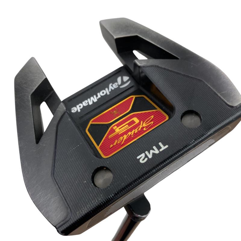 【中古】 テーラーメイド Spider GT BLACK TM2 33インチ パター PT スチール (フレックスその他) メンズ 男性用 右利き 右用 Dランク ゴルフクラブ