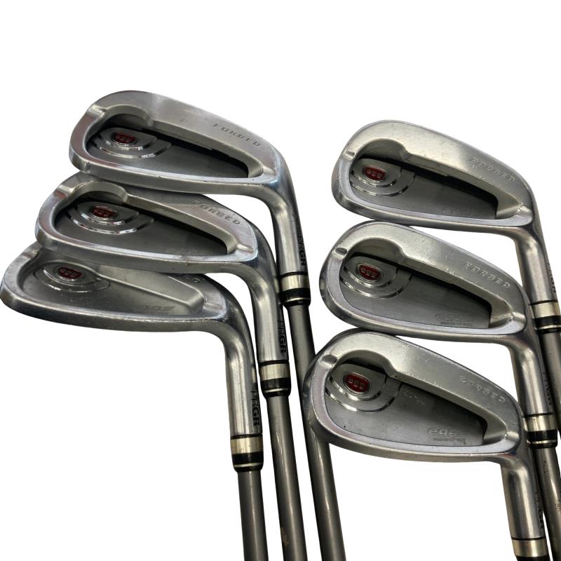 【中古】 労働者階級歯車 egg PF(2017)  6S アイアン仕掛ける IR egg一風変わった炭素 (フレックスS) メンズ 成人男性用 右利き 右用 D序列付ける ゴルフ野球クラブ