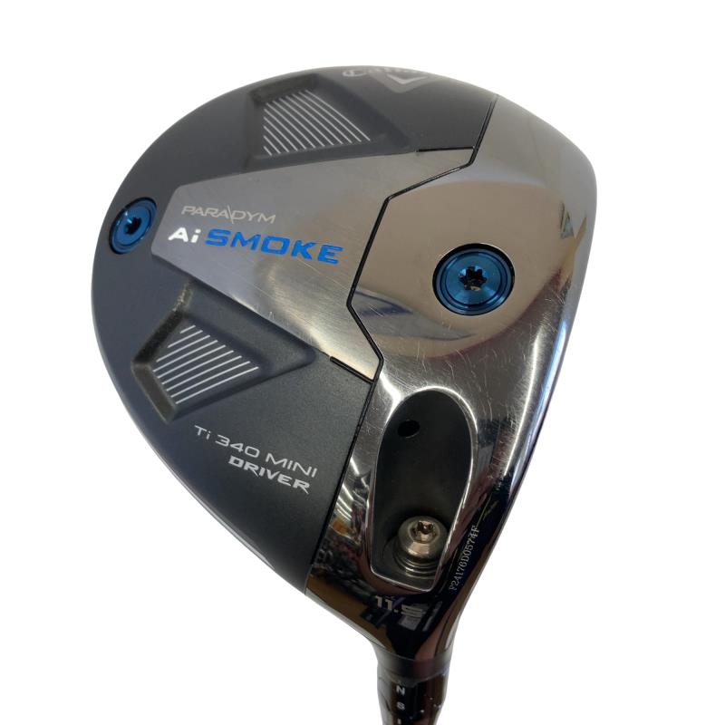 【中古】 キャロウェイ PARADYM Ai SMOKE Ti 340 MINI 11.5° １番ウッド DR TENSEI 60 for CW(Ai SMOKE DR) (フレックスS) メンズ 成人男性用 右利き 右用 C価値づける ゴルフ野球クラブ