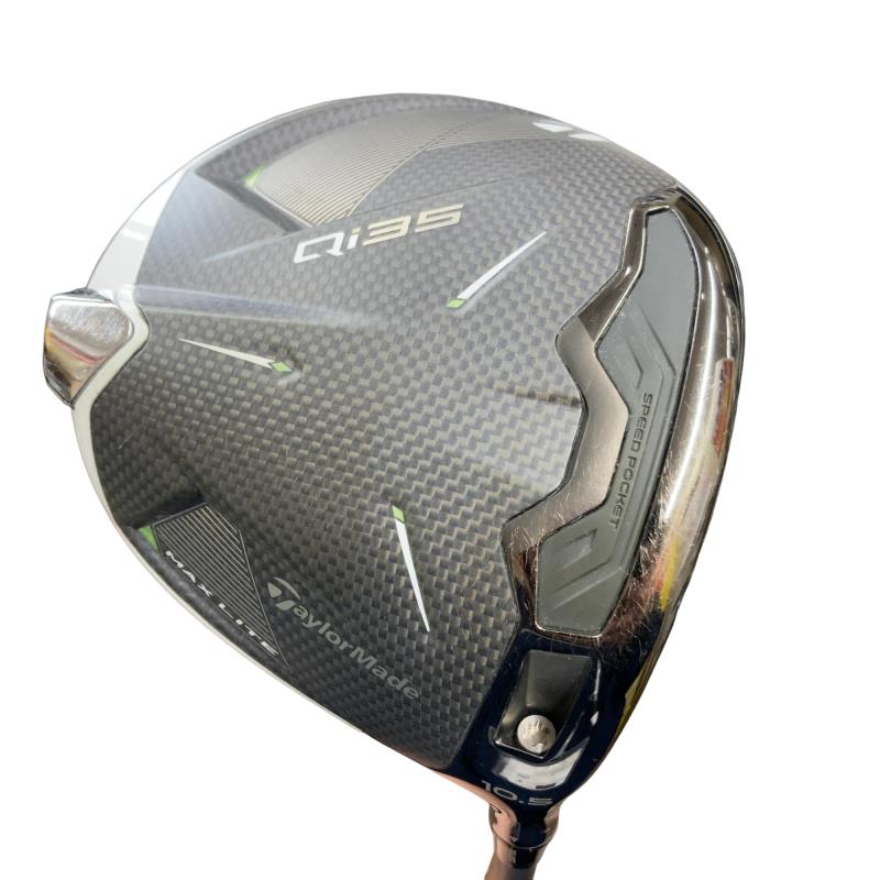 【中古】 テーラーメイド Qi35 MAX LITE 10.5° ドライバー DR AIR SPEEDER TM(Qi35 DR) (フレックスR) メンズ 男性用 右利き 右用 Bランク ゴルフクラブ