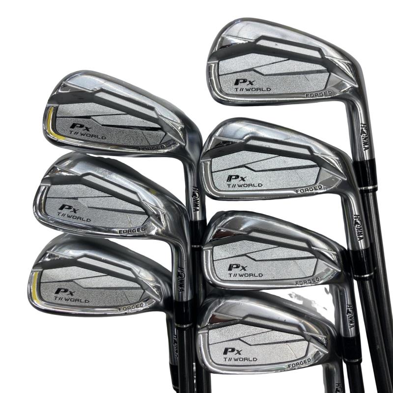 【中古】 本間ゴルフ TOUR WORLD Px 7S アイアン仕掛ける IR VIZARD EZ-IB 70 (フレックスS) メンズ 成人男性用 右利き 右用 C価値づける ゴルフ野球クラブ
