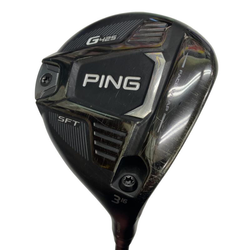 【中古】 ピン G425 SFT 3W(アーコス無し) フェアウェイウッド FW ALTA J CB SLATE(FW) (フレックスS) メンズ 男性用 右利き 右用 Cランク ゴルフクラブ