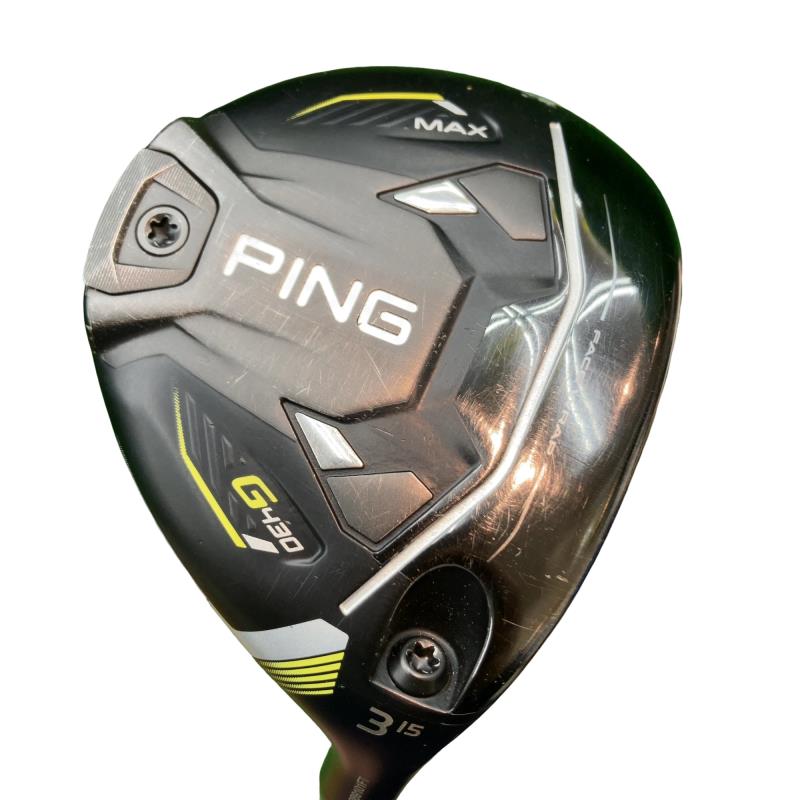 【中古】 ピン G430 MAX 3W フェアウェイウッド FW PING TOUR 2.0 CHROME 65(FW) (フレックスS) メンズ 男性用 右利き 右用 Cランク ゴルフクラブ