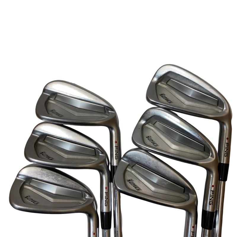 【中古】 ピン i210 6S アイアンセット IR NS PRO MODUS3 TOUR105 (フレックスS) メンズ 男性用 右利き 右用 Cランク ゴルフクラブ｜ゴルフパートナー 中古クラブ店