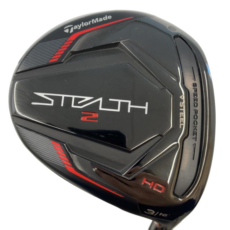 【中古】 テーラーメイド STEALTH2 HD 3W フェアウェイウッド FW TENSEI RED TM50(STEALTH FW) (フレックスSR) メンズ 男性用 右利き 右用 Cランク ゴルフクラブ｜ゴルフパートナー 中古クラブ店