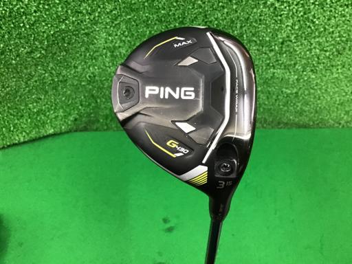 【中古】 ピン G430 MAX 3W フェアウェイウッド FW 純正特注シャフト (フレックスS) メンズ 男性用 右利き 右用 Bランク ゴルフクラブ