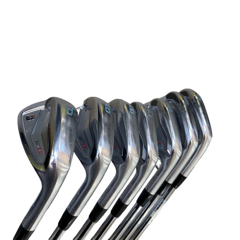 【中古】 ブリヂストン BRIDGESTONE 241CB 7S アイアンセット IR 純正特注シャフト (フレックスX) メンズ 男性用 右利き 右用 Cランク ゴルフクラブ|ゴルフパートナー 中古クラブ店
