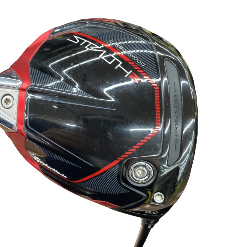 【中古】 テーラーメイド STEALTH2 9° ドライバー DR TENSEI RED TM50(STEALTH DR) (フレックスS) メンズ 男性用 右利き 右用 Cランク ゴルフクラブ