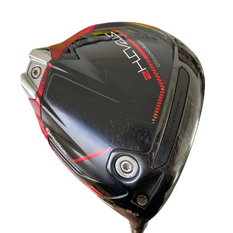 【中古】 テーラーメイド STEALTH2 9° ドライバー DR TENSEI RED TM50(STEALTH DR) (フレックスS) メンズ 男性用 右利き 右用 Cランク ゴルフクラブ