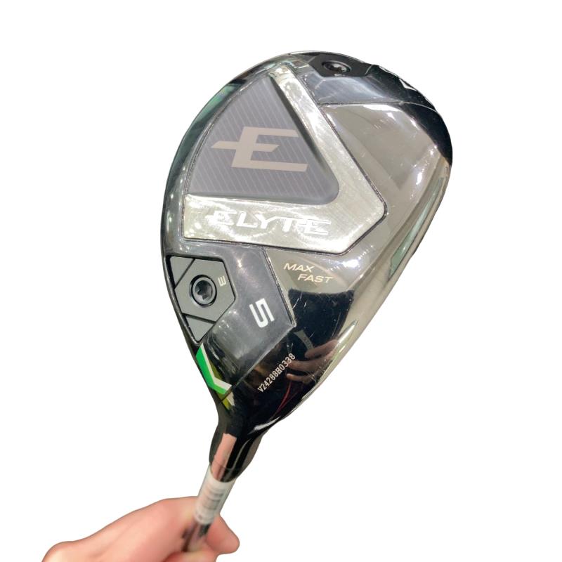 【中古】 キャロウェイ ELYTE MAX FAST U5 ありがた味 UT LIN-Q GREEN 40 for CW(ELYTE UT) (フレックスR) メンズ 成人男性用 右利き 右用 C序列付ける ゴルフ野球クラブ スポーツ・アウトドア-クラブ
