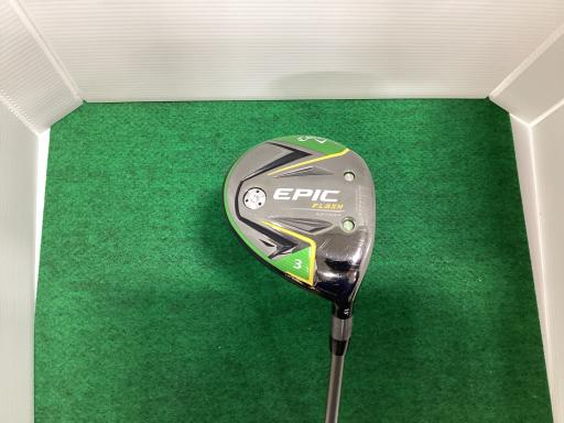 【中古】 キャロウェイ EPIC FLASH STAR  3W フェアウェイウッド FW Speeder EVOLUTION for CW(公明正大通い路) (フレックスSR) メンズ 成人男性用 右利き 右用 C位置づける ゴルフ野球クラブ