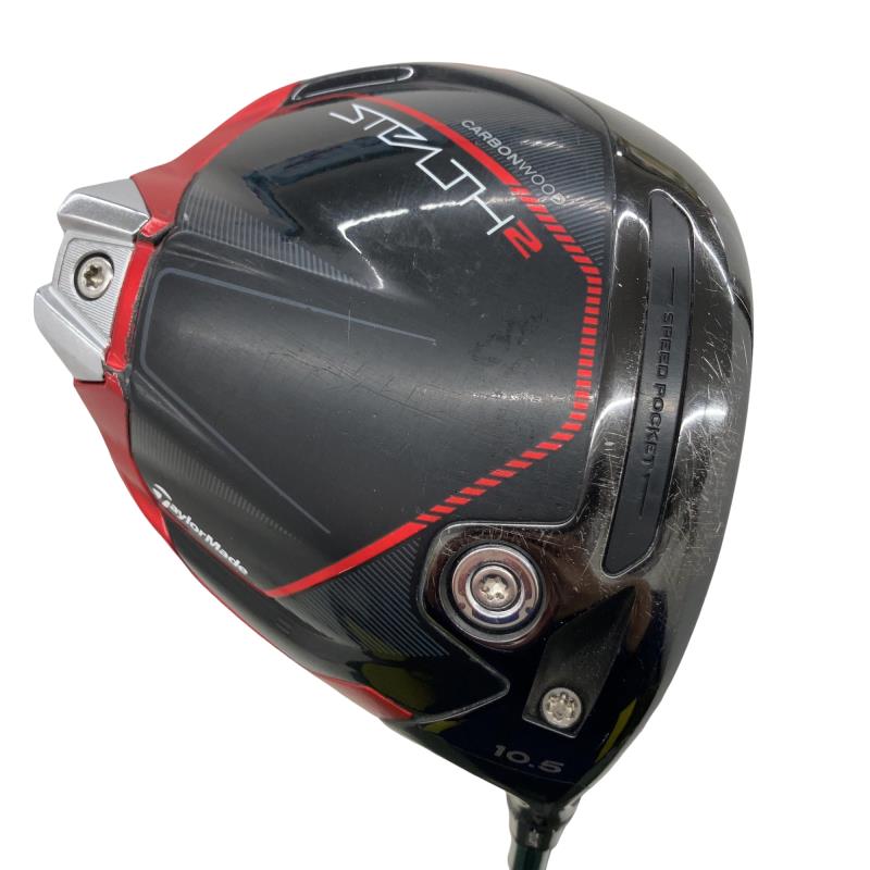 【中古】 テーラーメイド STEALTH2 10.5° ドライバー DR 純正特注シャフト (フレックスX) メンズ 男性用 右利き 右用 Cランク ゴルフクラブ 27,902円