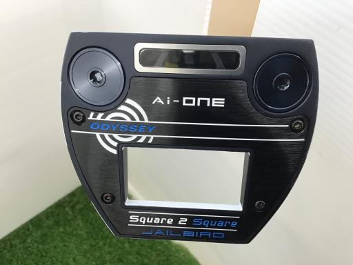 【中古】 オデッセイ Ai-ONE SQUARE 2 SQUARE JAILBIRD 33インチ パター PT STROKE LAB 90 スチール (フレックスその他) メンズ 男性用 右利き 右用 Bランク ゴルフクラブ