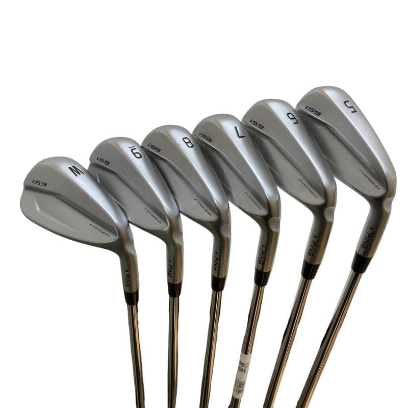 【中古】 ピン i59 6S アイアン仕掛ける IR 完全無欠特注立て坑 (フレックスS) メンズ 成人男性用 右利き 右用 C価値づける ゴルフ野球クラブ