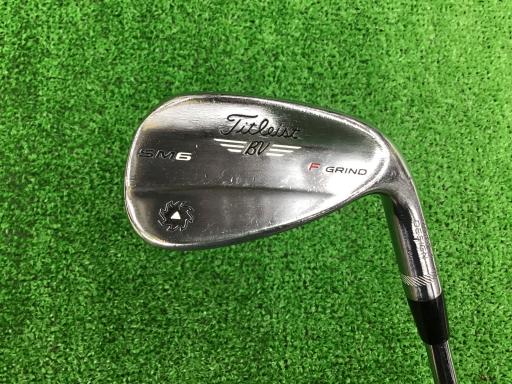 【中古】 タイトリスト VOKEY SPIN MILLED SM6 ツアークロム 52°/12°F ウェッジ WG Dynamic Gold (フレックスS) メンズ 男性用 右利き 右用 Cランク ゴルフクラブ
