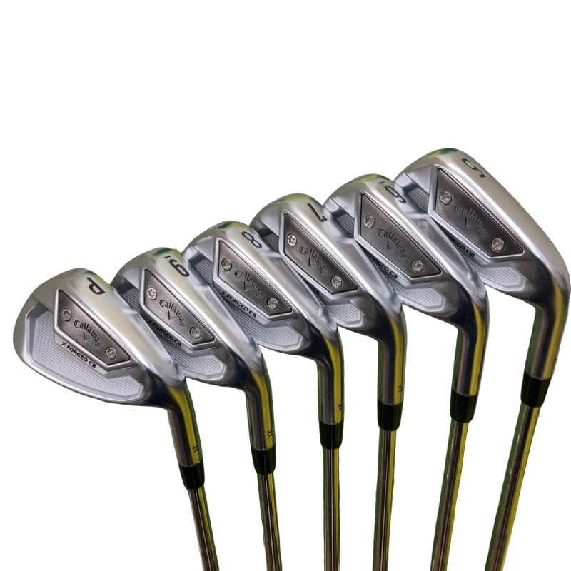 【中古】 キャロウェイ X FORGED CB(2021) 6S アイアンセット IR NS PRO MODUS3 TOUR120 (フレックスS) メンズ 男性用 右利き 右用 Cランク ゴルフクラブ