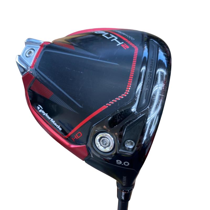【中古】 テーラーメイド STEALTH2 HD 9° ドライバー DR TENSEI RED TM50(STEALTH DR) (フレックスS) メンズ 男性用 右利き 右用 Cランク ゴルフクラブ