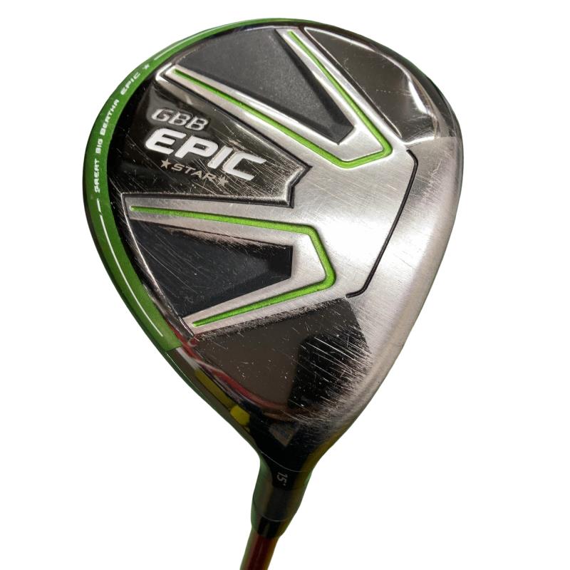 【中古】 キャロウェイ GBB EPIC STAR 3W フェアウェイウッド FW Speeder EVOLUTION III FW 60 (フレックスS) メンズ 男性用 右利き 右用 Cランク ゴルフクラブ