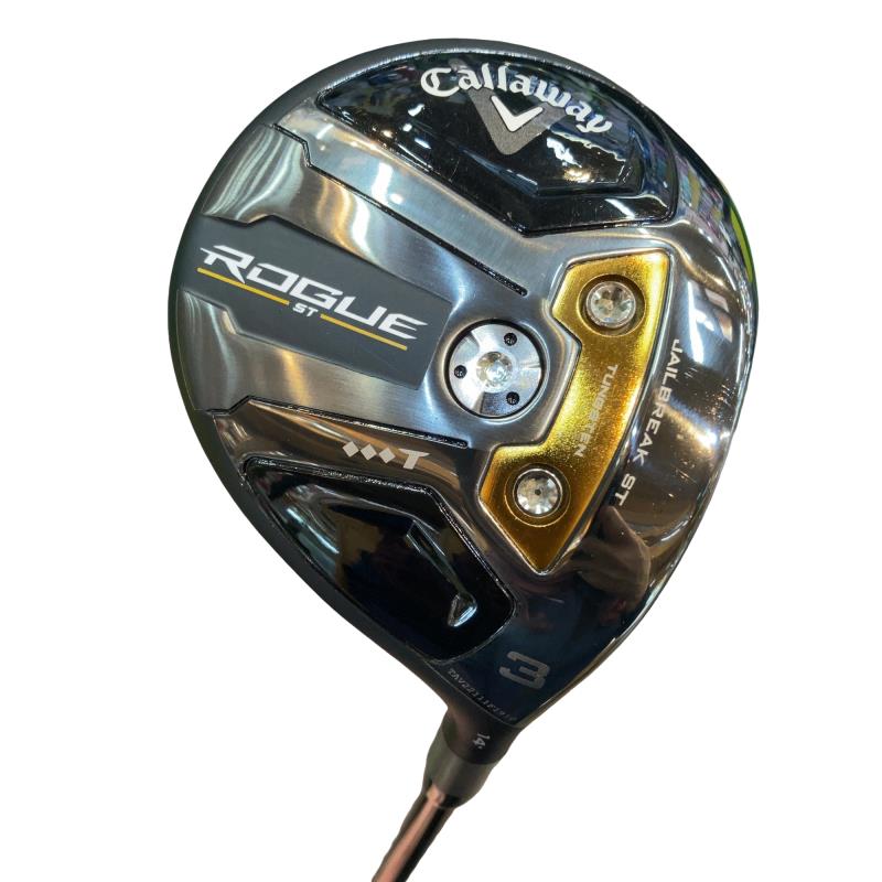 【中古】 キャロウェイ ROGUE ST ◆◆◆ T 3W フェアウェイウッド FW 完全無欠特注立て坑 (フレックスS) メンズ 成人男性用 右利き 右用 C序列付ける ゴルフ野球クラブ メンズクラブ-クラブ-ゴルフ