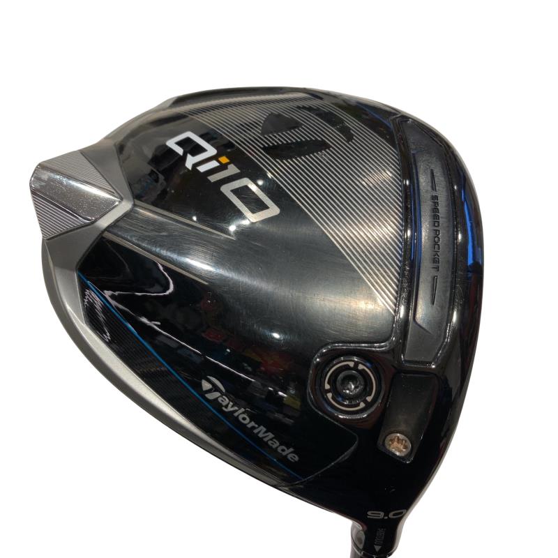 【中古】 テーラーメイド Qi10 9° ドライバー DR Diamana BLUE TM50(Qi10 DR) (フレックスS) メンズ 男性用 右利き 右用 Cランク ゴルフクラブ