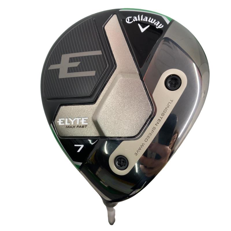 【中古】 キャロウェイ ELYTE MAX FAST 7W フェアウェイウッド FW LIN-Q GREEN 40 for CW(ELYTE FW) (フレックスR) メンズ 男性用 右利き 右用 Bランク ゴルフクラブ｜ゴルフパートナー 中古クラブ店