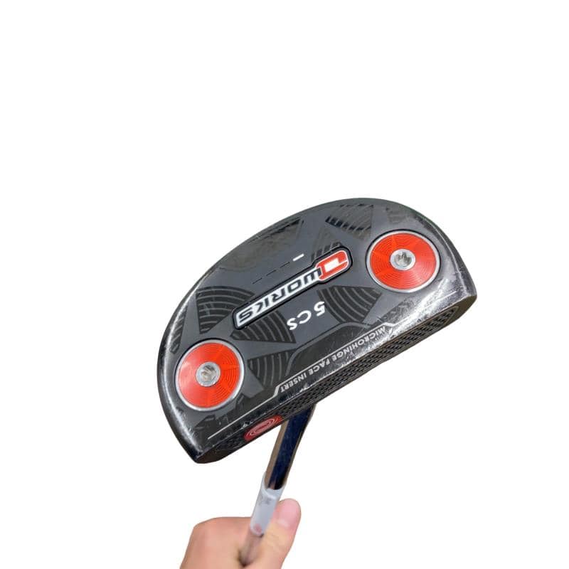 【中古】 オデッセイ O WORKS #5CS 34インチ パター PT スチール (フレックスその他) メンズ 男性用 右利き 右用 Dランク ゴルフクラブ