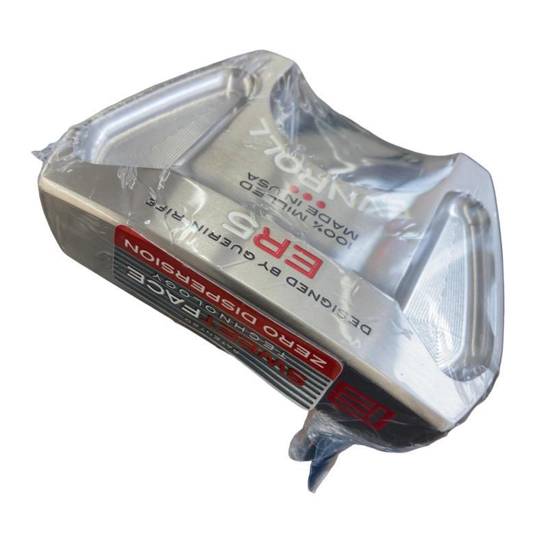 【中古】 EVNROLL EVNROLL ER5 34in レフティ(TOURTAC赤) パター PT スチール写真 (フレックス余分の物) メンズ 成人男性用 左ぎっちょ レフティ 左用 N位置づける ゴルフ野球クラブ