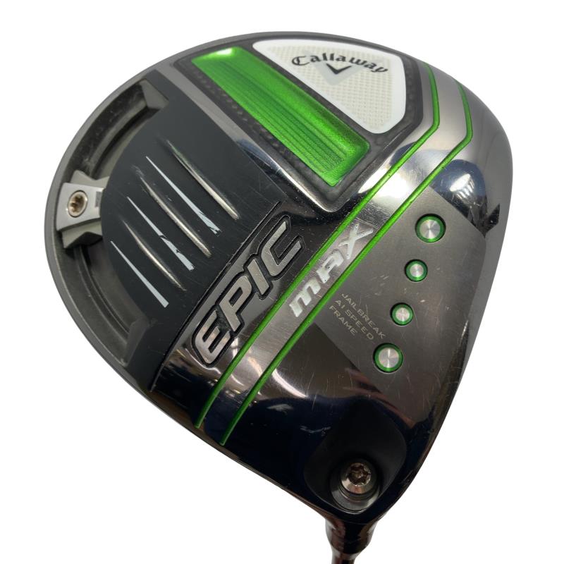 【中古】 キャロウェイ EPIC MAX  9° １番ウッド DR リシャフト (フレックス余分の物) メンズ 成人男性用 右利き 右用 C序列付ける ゴルフ野球クラブ