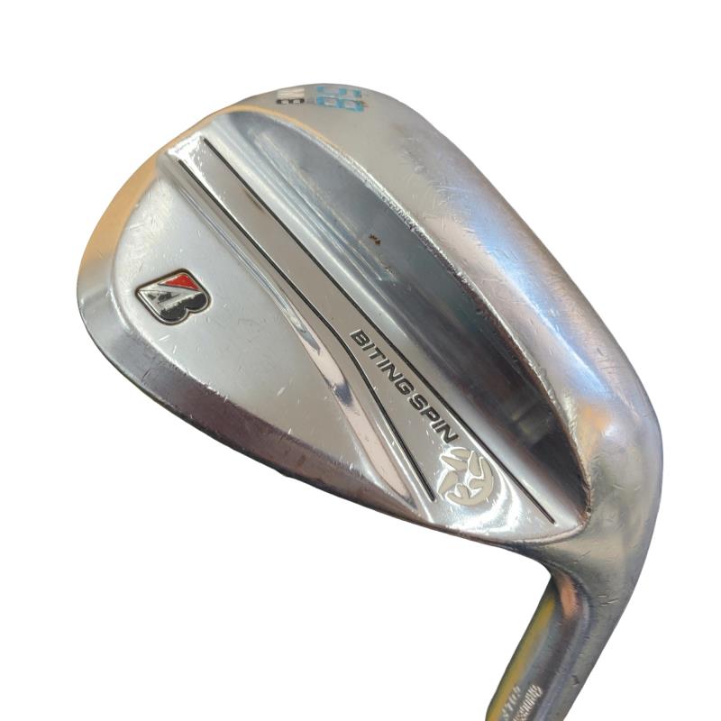 【中古】 ブリヂストン BRIDGESTONE BITING SPIN 58°/08°M ウェッジ WG 完全無欠特注立て坑 (フレックスX) メンズ 成人男性用 右利き 右用 D価値づける ゴルフ野球クラブ