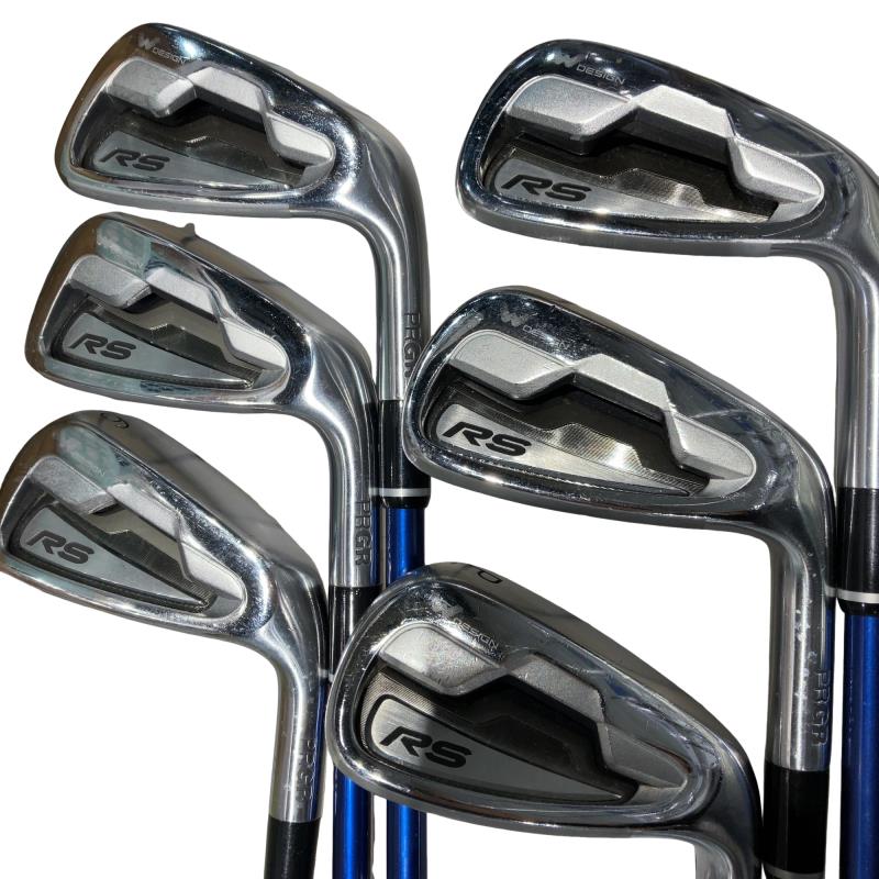 【中古】 労働者階級歯車 RS(2018) 6S アイアン仕掛ける IR Diamana FOR PRGR(アイアン) (フレックスR) メンズ 成人男性用 右利き 右用 C序列付ける ゴルフ野球クラブ