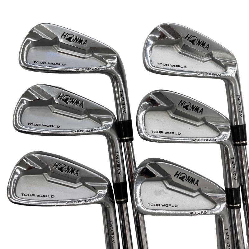 【中古】 本間ゴルフ TOUR WORLD TW737V 6S アイアンセット IR Dynamic Gold (フレックスS) メンズ 男性用 右利き 右用 Dランク ゴルフクラブ｜ゴルフパートナー 中古クラブ店