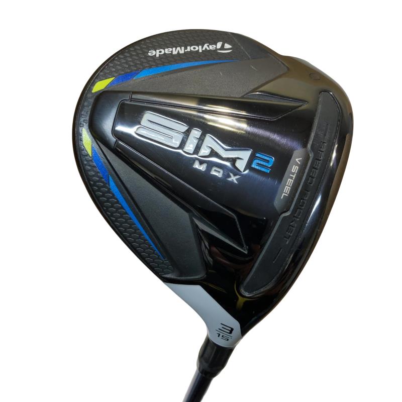 【中古】 テーラーメイド SIM2 MAX 3W フェアウェイウッド FW Diamana TB 60 (フレックスS) メンズ 男性用 右利き 右用 Cランク ゴルフクラブ