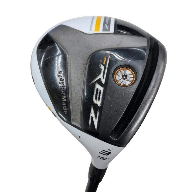 【中古】 テーラーメイド RBZ STAGE 2 3W USA フェアウェイウッド FW ROCKET FUEL 60(STAGE 2) (フレックスS) メンズ 男性用 右利き 右用 Cランク ゴルフクラブ