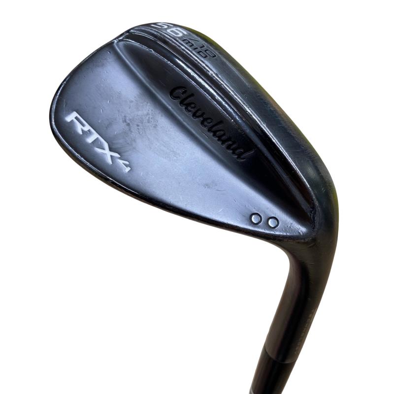 【中古】 クリーブランド Cleveland RTX-4 黒いこと繻子 56°/10° MID ウェッジ WG NS PRO MODUS3 TOUR120 (フレックスS) メンズ 成人男性用 右利き 右用 C価値づける ゴルフ野球クラブ