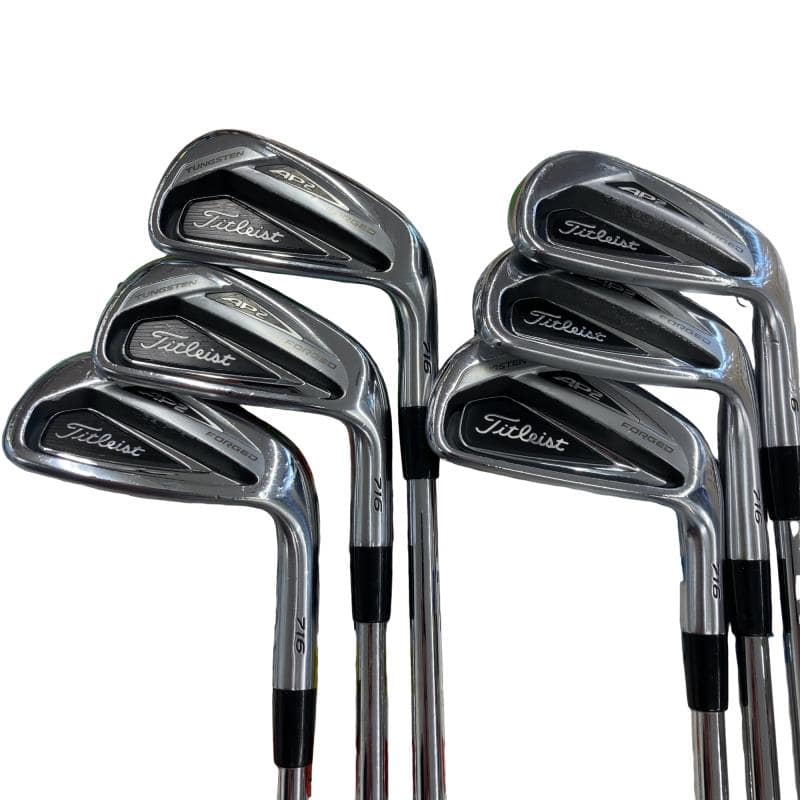【中古】 タイトリスト Titleist AP2 716 6S アイアンセット IR NS PRO MODUS3 TOUR120 (フレックスS) メンズ 男性用 右利き 右用 Cランク ゴルフクラブ