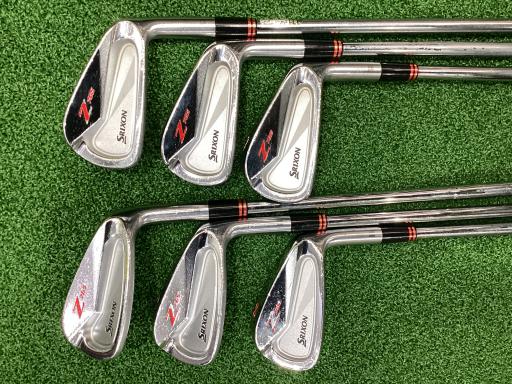 【中古】 ダンロップ SRIXON Z765 6S アイアンセット IR Dynamic Gold TOUR ISSUE Design Tuning(赤) (フレックスS) メンズ 男性用 右利き 右用 Cランク ゴルフクラブ