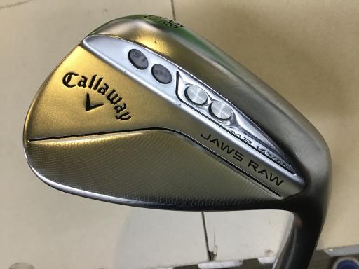 【中古】 キャロウェイ JAWS RAW Crメッキ 58°/10°J ウェッジ WG NS PRO 950GH neo (フレックスS) メンズ 成人男性用 右利き 右用 C位置づける ゴルフ野球クラブ