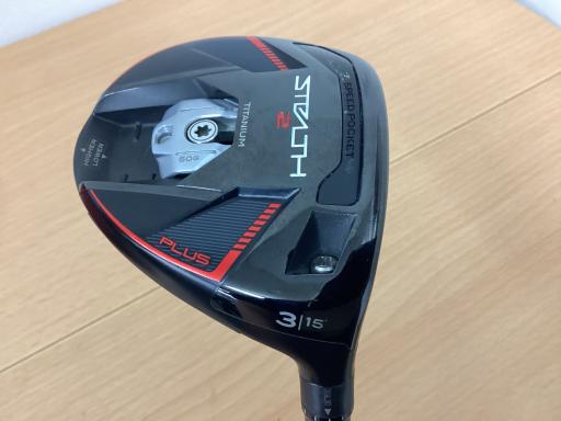 【中古】 テーラーメイド STEALTH2 PLUS 3W フェアウェイウッド FW SPEEDER NX GREEN 60 (フレックスS) メンズ 男性用 右利き 右用 Bランク ゴルフクラブ