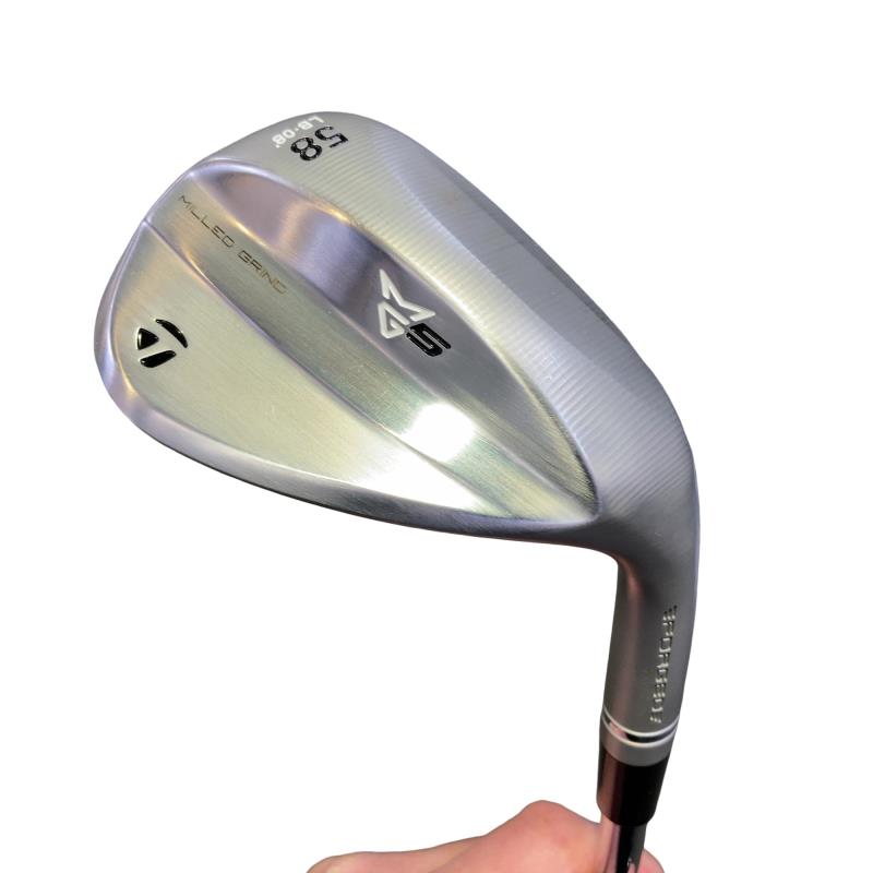 【中古】 テーラーメイド Taylor Made MILLED GRIND 5 58°/08°LB ウェッジ WG Dynamic Gold MID 115 (フレックスS) メンズ 男性用 右利き 右用 Cランク ゴルフクラブ