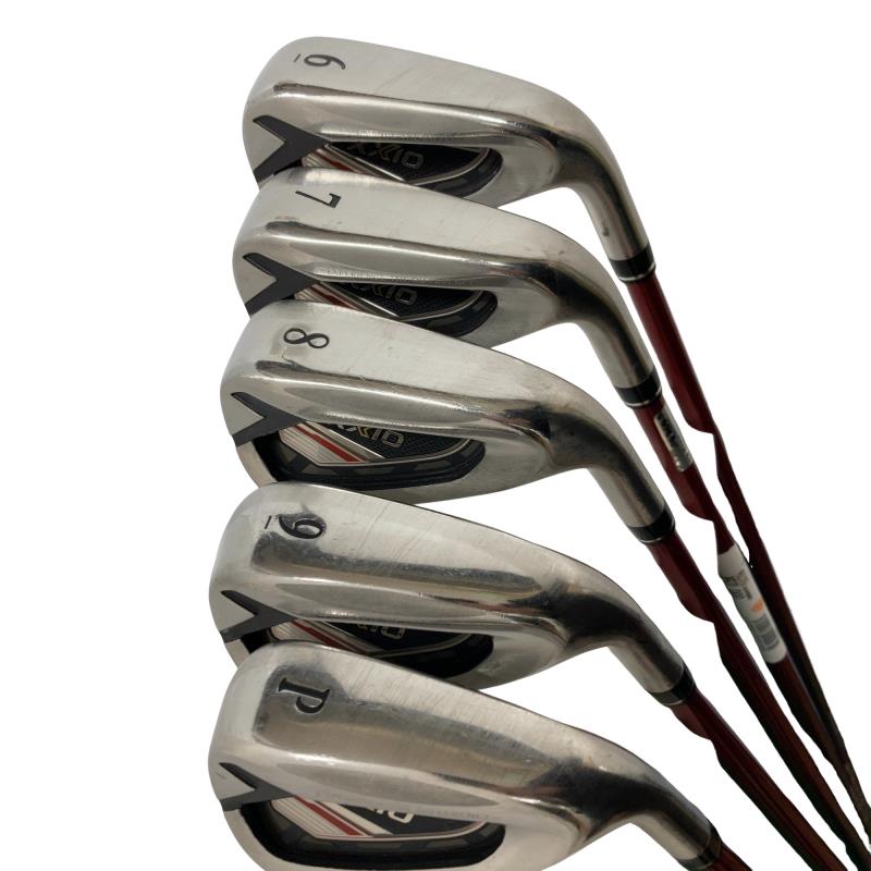 【中古】 ダンロップ XXIO(2022) 5S(レッド) アイアンセット IR XXIO MP1200(IR) レッド (フレックスR) メンズ 男性用 右利き 右用 Cランク ゴルフクラブ