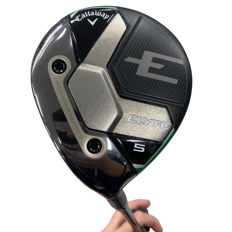 【中古】 キャロウェイ ELYTE 5W レフティ フェアウェイウッド FW VENTUS GREEN 50 for CW(ELYTE FW) (フレックスSR) メンズ 男性用 左利き レフティ 左用 Cランク ゴルフクラブ｜ゴルフパートナー 中古クラブ店