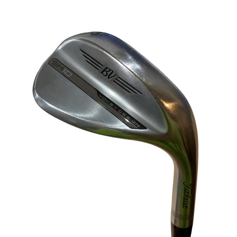 【中古】 タイトリスト VOKEY SPIN MILLED SM10 ツアークロム 58°/14°K ウェッジ WG Dynamic Gold (フレックスS) メンズ 男性用 右利き 右用 Bランク ゴルフクラブ 16,062円