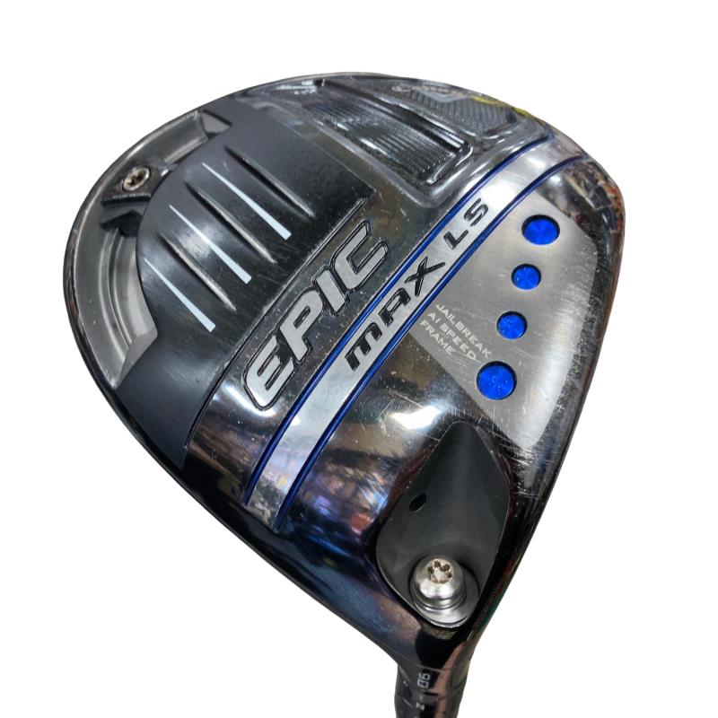 【中古】 キャロウェイ EPIC MAX LS 9° ドライバー DR 純正特注シャフト (フレックスS) メンズ 男性用 右利き 右用 Cランク ゴルフクラブ