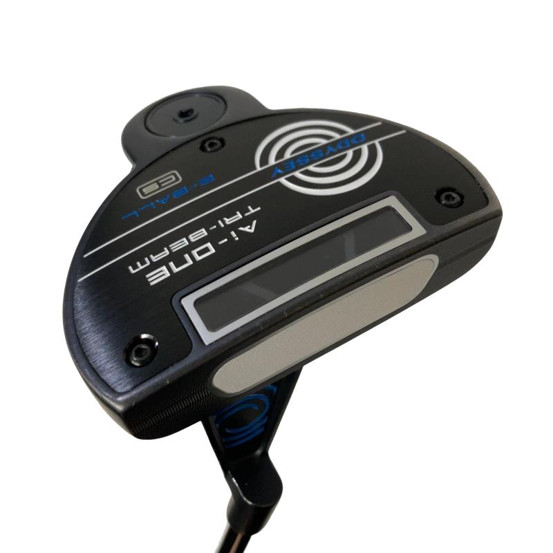 【中古】 オデッセイ Ai-ONE TRI-BEAM 2-BALL BLADE CS 33in パター PT STROKE LAB 90 スチール写真 (フレックス余分の物) メンズ 成人男性用 右利き 右用 C位置づける ゴルフ野球クラブ