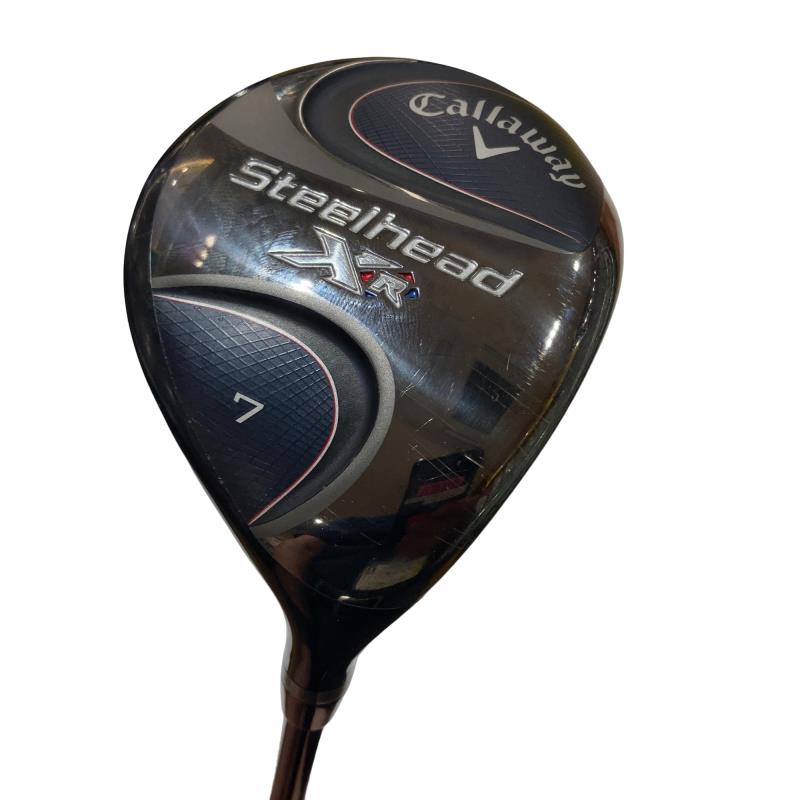 【中古】 キャロウェイ STEELHEAD XR 7W フェアウェイウッド FW Speeder EVOLUTION for XR (フレックスSR) メンズ 成人男性用 右利き 右用 C序列付ける ゴルフ野球クラブ