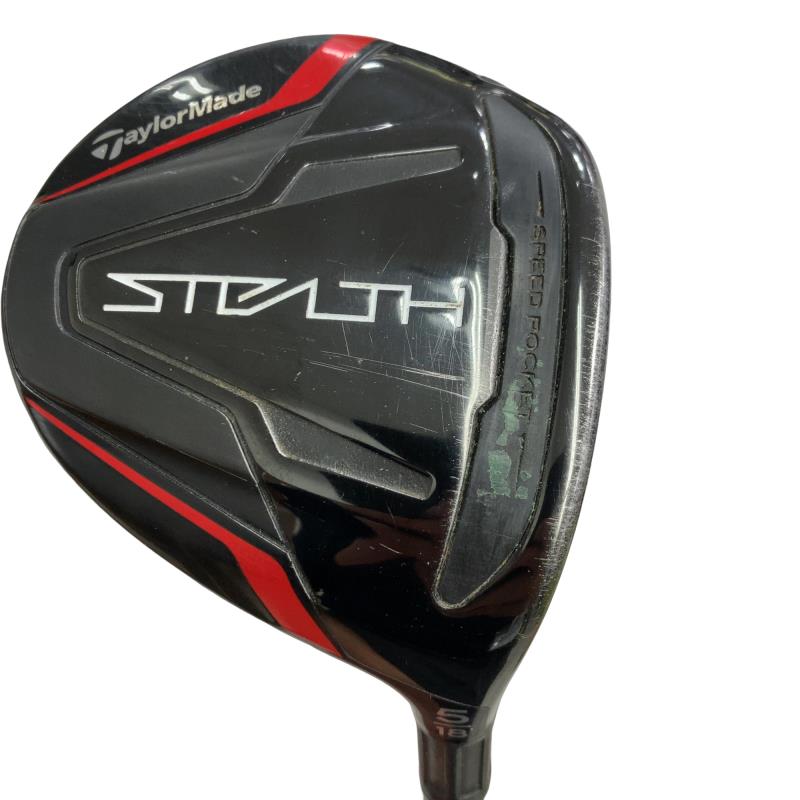 【中古】 テーラーメイド STEALTH 5W フェアウェイウッド FW TENSEI RED TM50(STEALTH FW) (フレックスSR) メンズ 男性用 右利き 右用 Cランク ゴルフクラブ