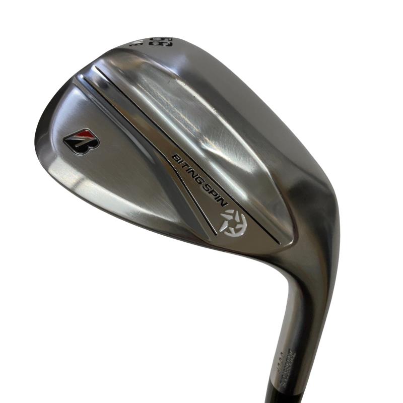 【中古】 ブリヂストン BRIDGESTONE BITING SPIN 58°/08°M ウェッジ WG 純正特注シャフト (フレックスS) メンズ 男性用 右利き 右用 Cランク ゴルフクラブ