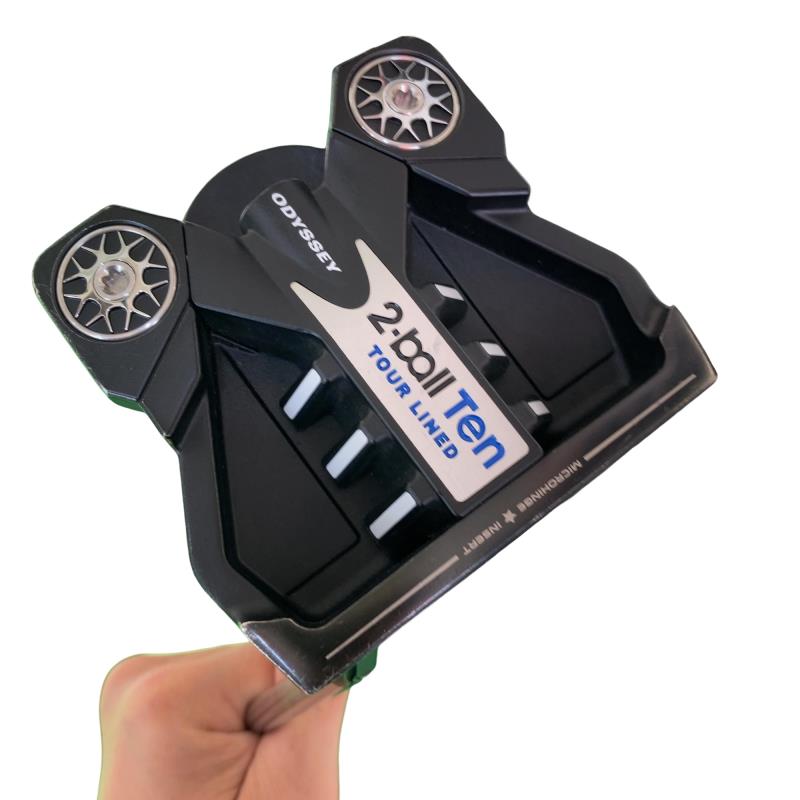 【中古】 オデッセイ 2-BALL TEN S TOUR LINED 34in パター PT STROKE LAB (フレックス余分の物) メンズ 成人男性用 右利き 右用 C序列付ける ゴルフ野球クラブ